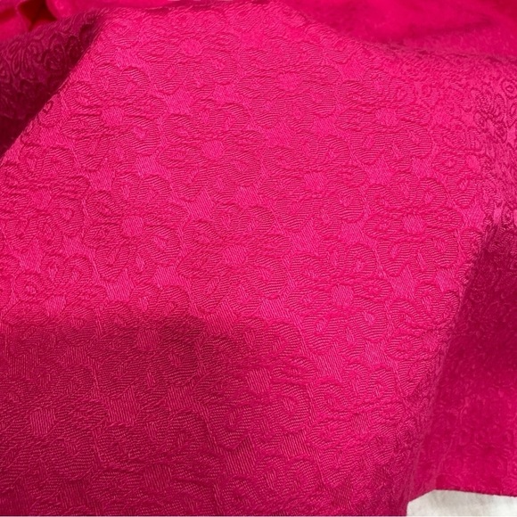 Lilly Pulitzer Maybell Peplum Embroidered Dress in Azalea Pink Size 12 - Picture 6 of 16